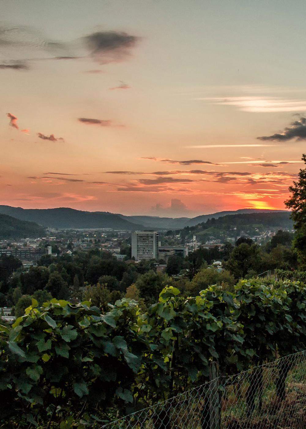 Abendrot Winterthur