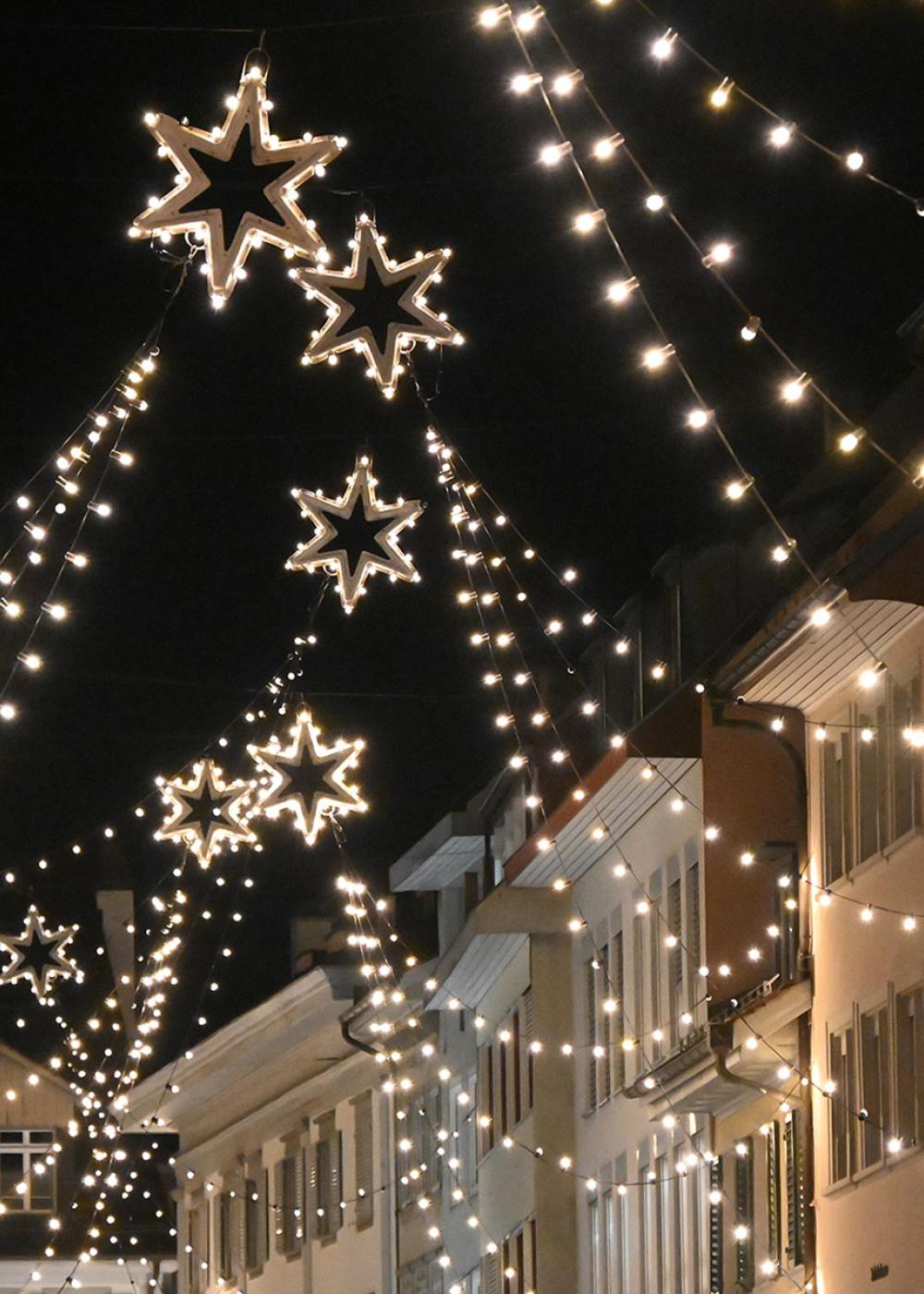 Weihnachtsbeleuchtung in der Altstadt
